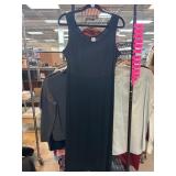 Black 100% Rayon Sleeveless Dress
