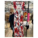 Sleeveless Floral Print Maxi Dress