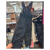 Old Navy Black Insulated Overalls