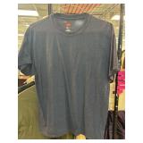 Hanes X-Temp Gray Short-Sleeve T-Shirt