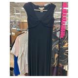 Evan-Picone Black Sleeveless Dress, Size Small