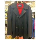 Landsï¿½ End Black Wool Peacoat
