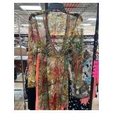 Rhona Sutton Floral Long-Sleeve Dress