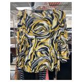 Kasper Womenï¿½s Swirl Print Blouse