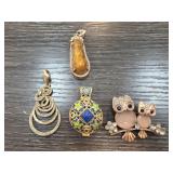 Four Decorative Pendants