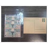 German Banknotes Postcard Set Nazi Era & Earlier