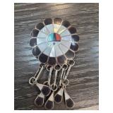 Hopi Sterling Silver Pin / Pendant