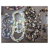 Multi-Strand Beaded Necklaces