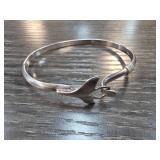 Sterling Silver Hook Bracelet 12.5g