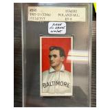 1909-11 T206 Poland M.L. Baltimore Card