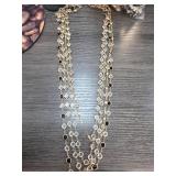 Kirks Folly Swarovski Gold-Tone Necklace