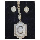 Heidi Daus Necklace and Earring Set