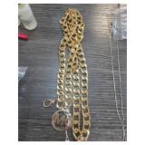 Michael Kors Gold-Tone Chain Belt