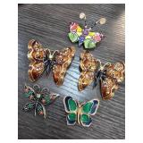 Butterfly-Themed Brooches These Are All Signed