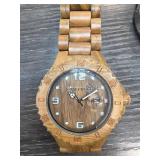 Earth Wood Wristwatch with Wooden Bracelet