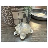 Swarovski Full-Lead Crystal Turtle Figurine