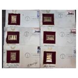 Real Gold First Day Covers