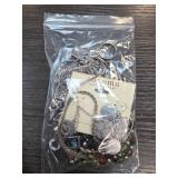 Costume Jewelry in Plastic Bag