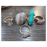 Five Assorted Rings
