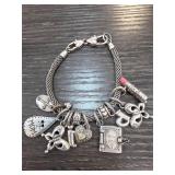 Brighton Charm Bracelet with Multiple Charms