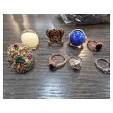 Eight Assorted Rings