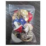 Costume Jewelry Mix in Zippered Bag