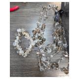 White House Black Market Crystal Necklace