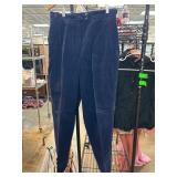 Merona Blue Corduroy High-Waisted Pants