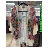 Democracy Womenï¿½s Lace and Knit Overlay Cardigan