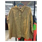 Hue Womenï¿½s 2X Button-Up Shirt