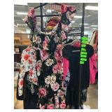 Floral VICI Dress with Ruffle Details