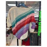 Betsy McKnight Multicolored Knit Sweater