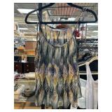 Papaya Womenï¿½s Sleeveless Top with Peacock Print