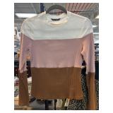 Shein Long-Sleeve Color-Block Top