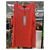 D2 XL Orange Sleeveless Shirt