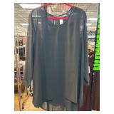 Lynnie Layers Sheer Tunic Blouse