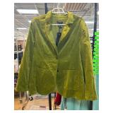 DG2 Green Corduroy Jacket and Pants Set