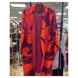 LB70 by Lloyd Boston Red and Purple Cardigan