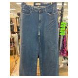 Warp + Weft Wide Leg Denim Jeans
