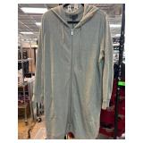 DG2 by Diane Gilman Hooded Zip-Up Cardigan