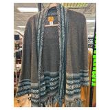 Ruby Rd. XL Knit Cardigan With Fringe