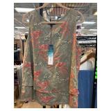 Sleeveless Top With Floral Pattern by DG2
