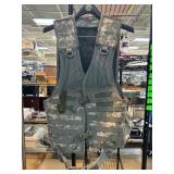 Tactical Military Vest in Digital Camouflage