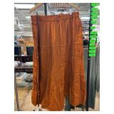 Anthony Original Orange Cotton Skirt