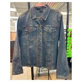 Willi Smith Denim Jacket with Embellished Back