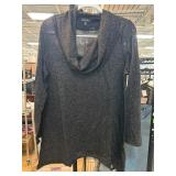 Slinky Brand Metallic Long-Sleeve Tunic