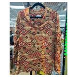 Denim & Co. Southwestern Print Long Sleeve Top