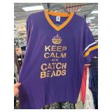 Purple Augusta Sportswear Shirt, Keep Calm Design