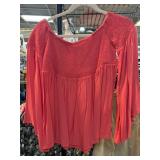 Wylde Hart Pink Long-Sleeve Blouse