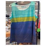 Susan Graver Sleeveless Multicolor Tank Top